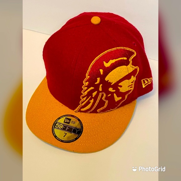 USC Trojans New Era felt hat size 7 - Picture 1 of 5